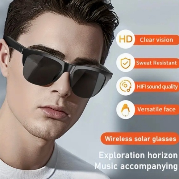 Wireless Headset Glasses XG88 Pro MSRP $129.00 NIB - Picture 7 of 7